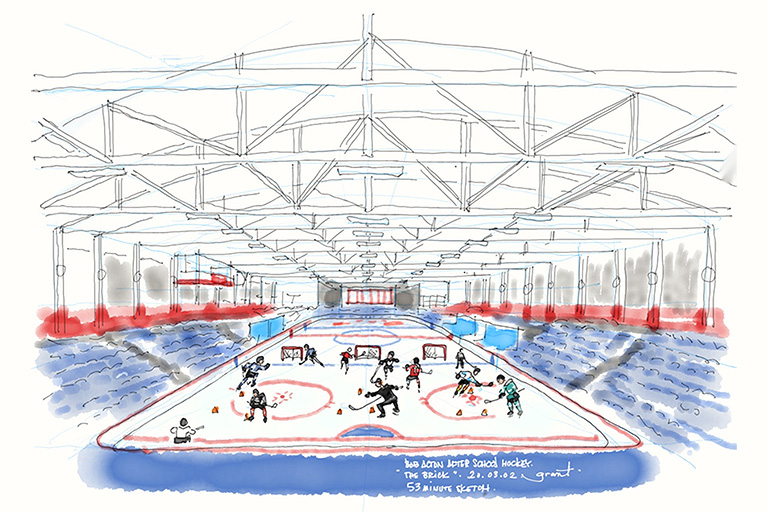 blOAAG The Architecture of Toronto Hockey Barns by Grant MacEachern